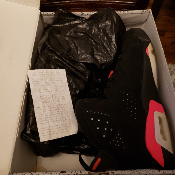 Sold....Jordan 6 Infared 2014 size 13 - Picture 9 of 10